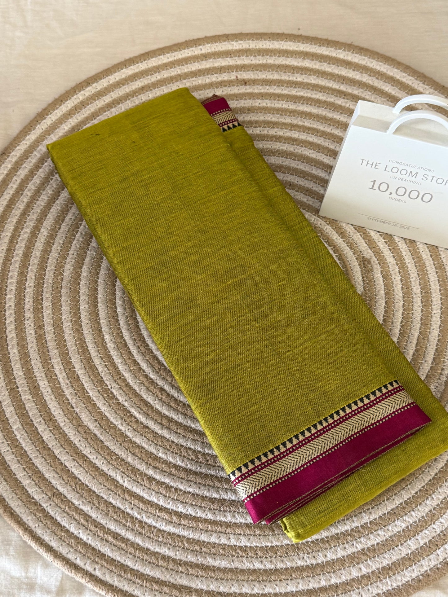 Vijaypura Aari Border Cotton Saree - 07