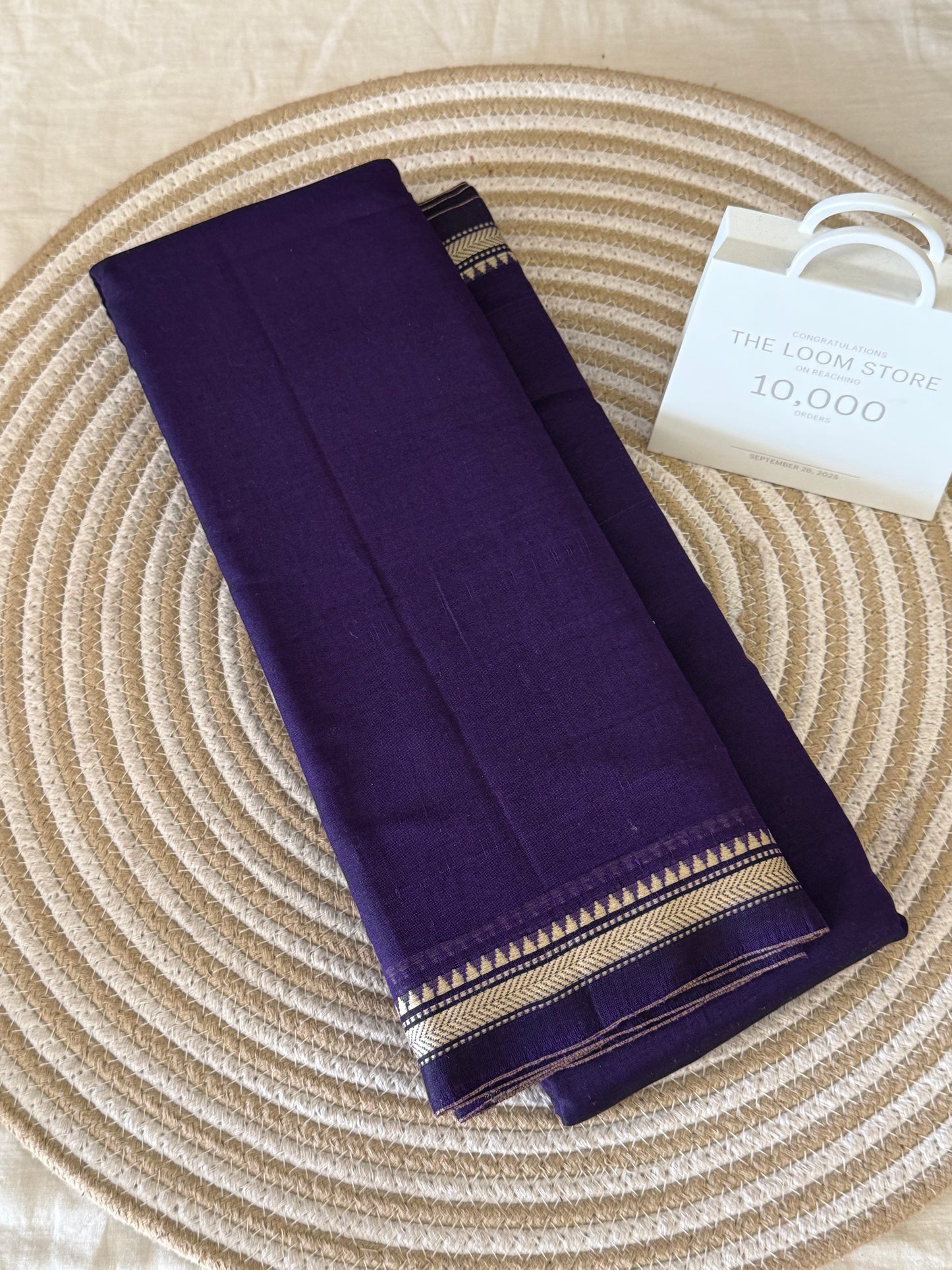 Vijaypura Aari Border Cotton Saree - 04