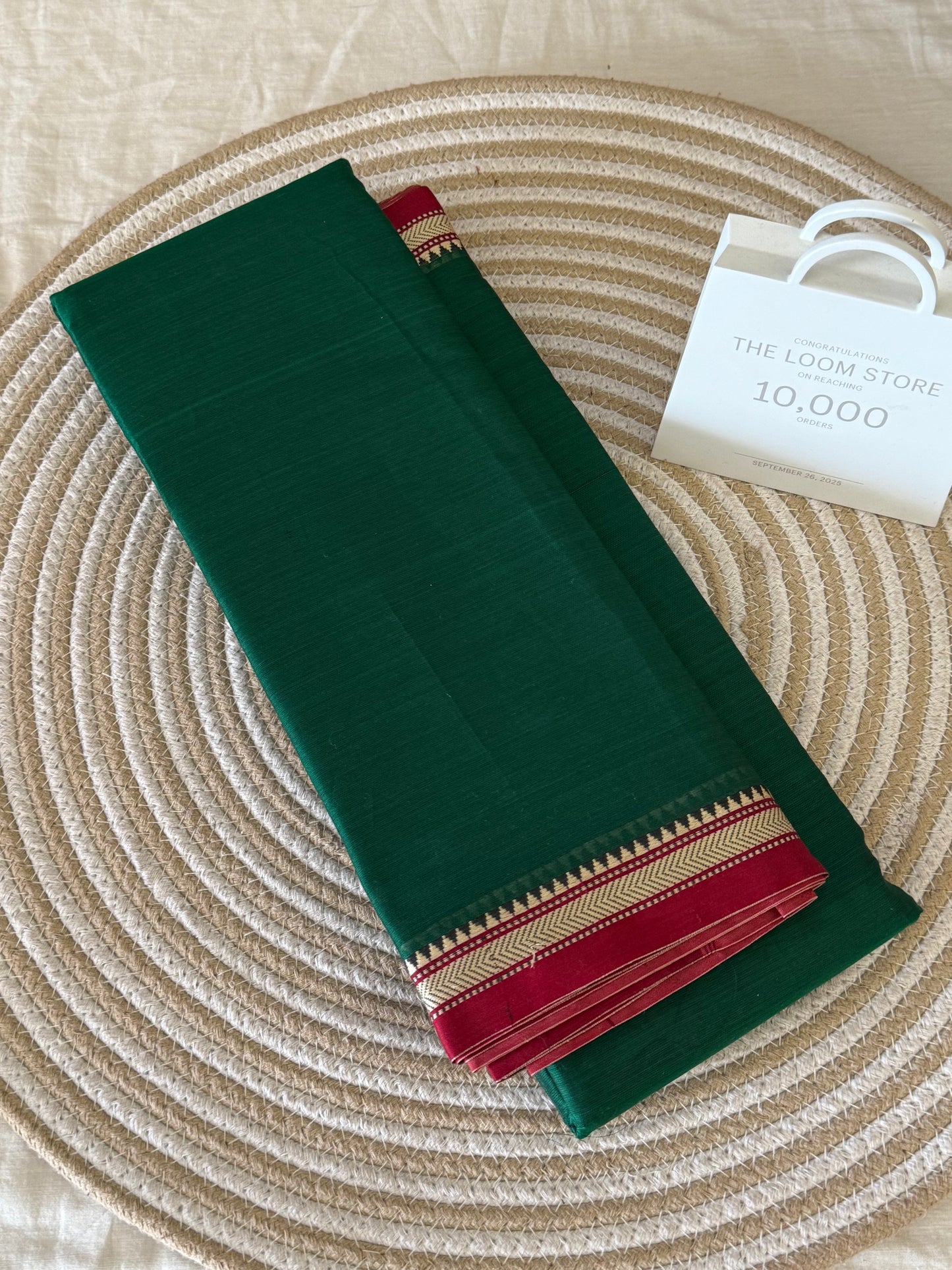 Vijaypura Aari Border Cotton Saree - 03