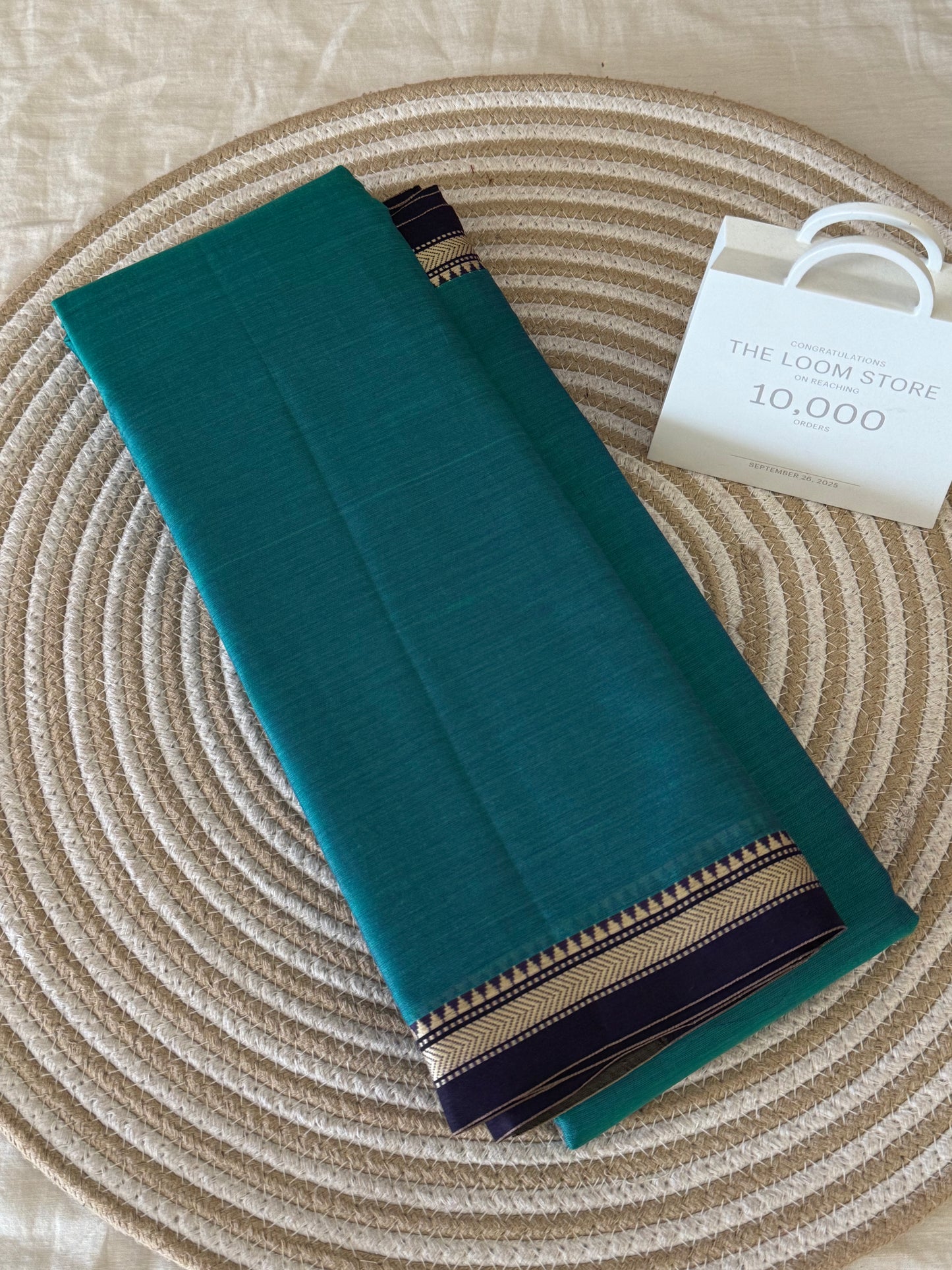 Vijaypura Aari Border Cotton Saree - 01