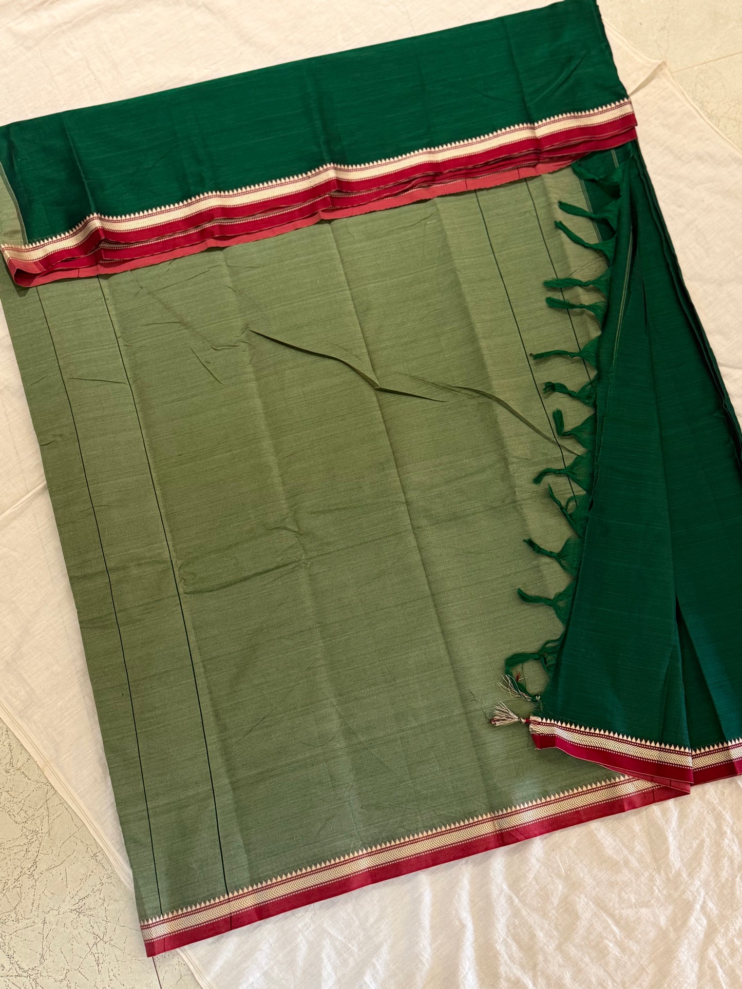 Vijaypura Aari Border Cotton Saree - 03