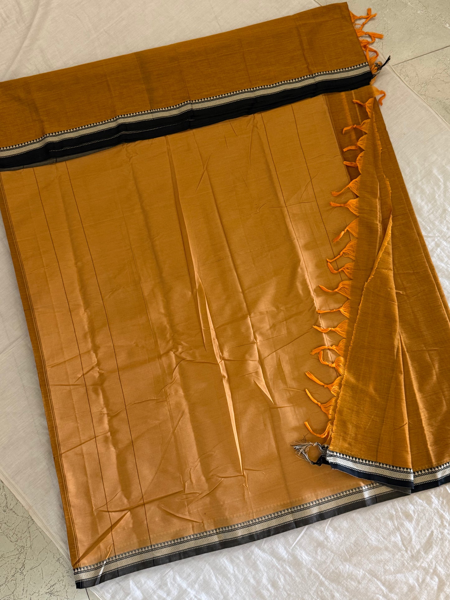 Vijaypura Aari Border Cotton Saree - 13