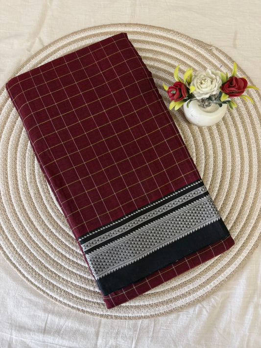 Handloom ilkal Cotton Saree 06