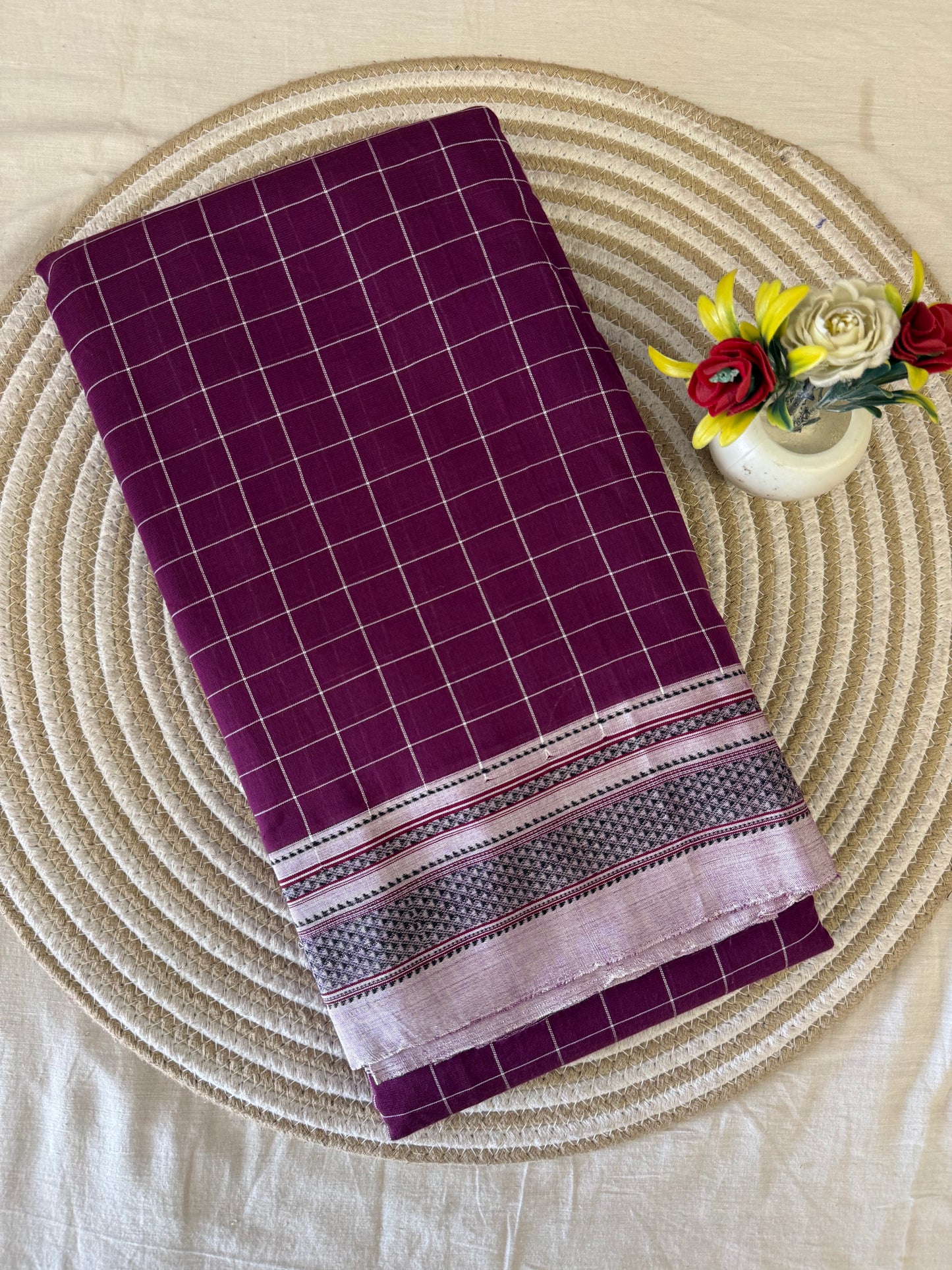 Handloom ilkal Cotton Saree 04