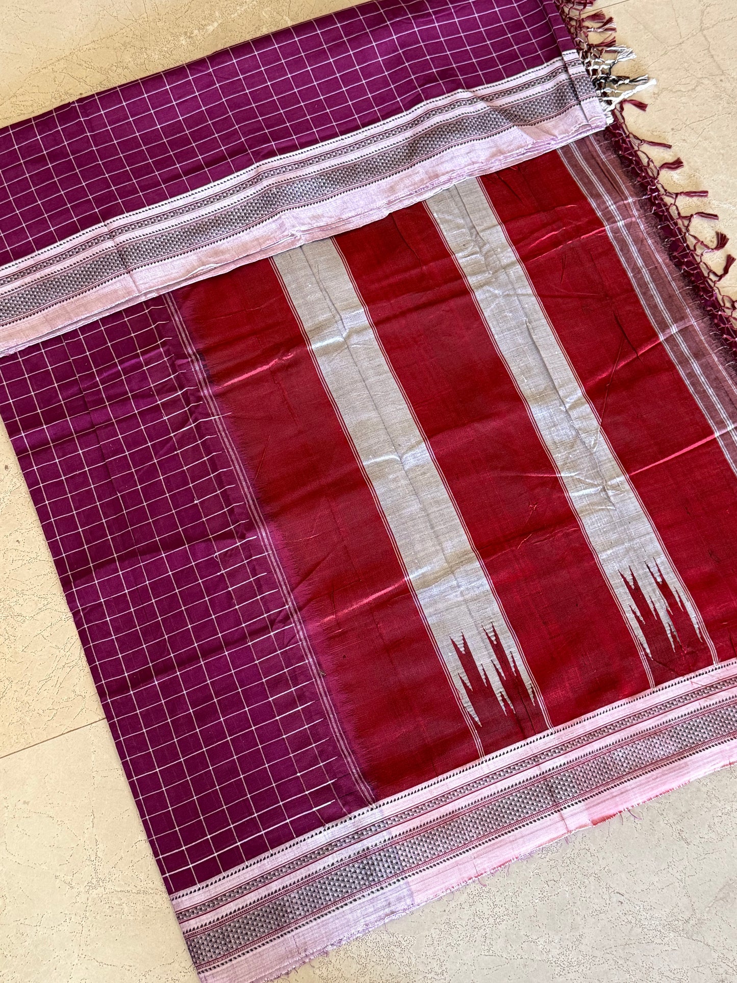 Handloom ilkal Cotton Saree 04
