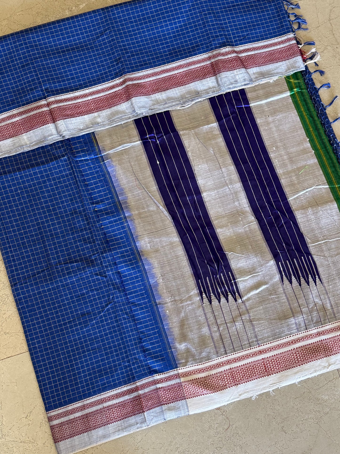 Handloom ilkal Cotton Saree 02