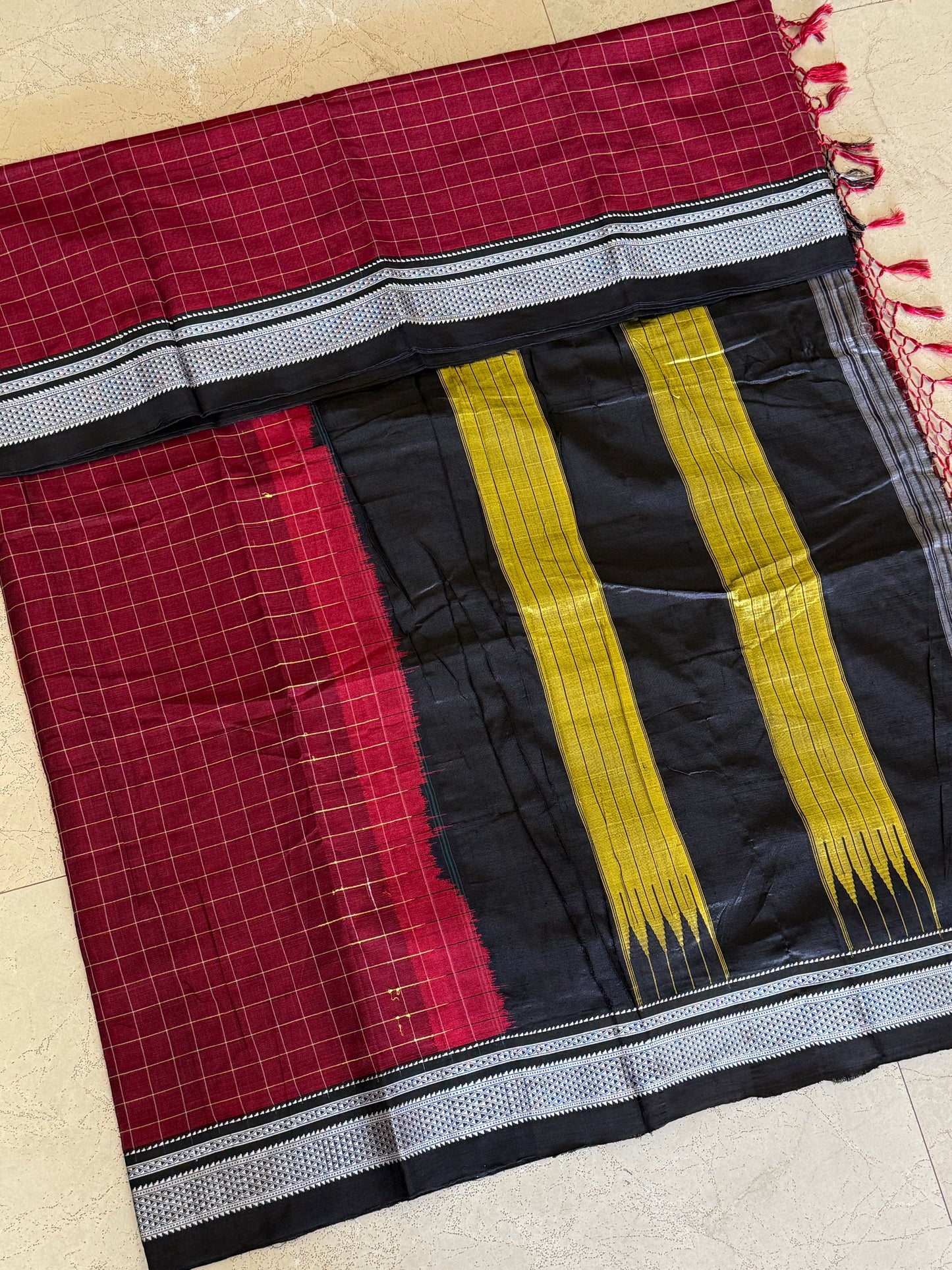 Handloom ilkal Cotton Saree 06