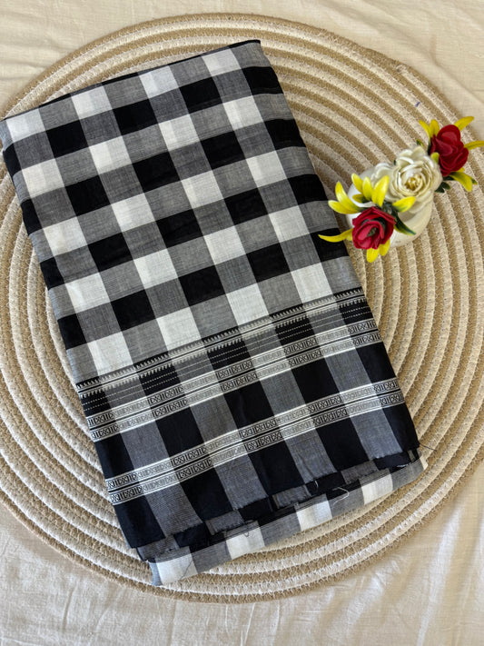 Handloom Gayatri Border ilkal Saree 01