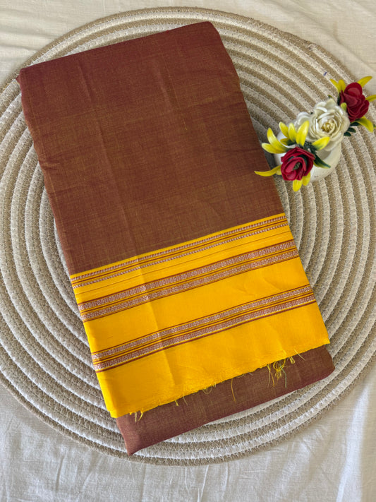 Handloom Gayatri Border ilkal Saree 06