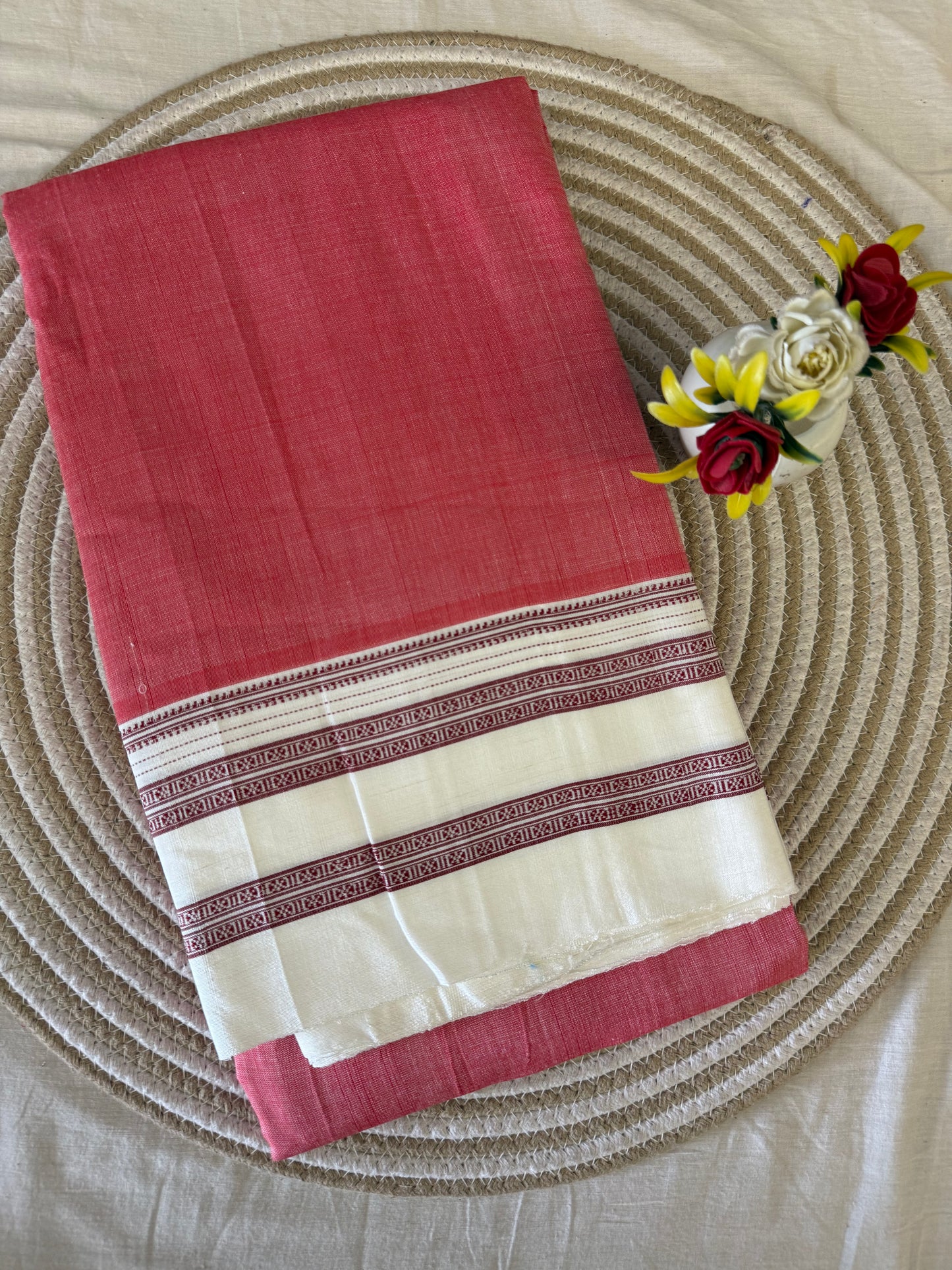 Handloom Gayatri Border ilkal Saree 07