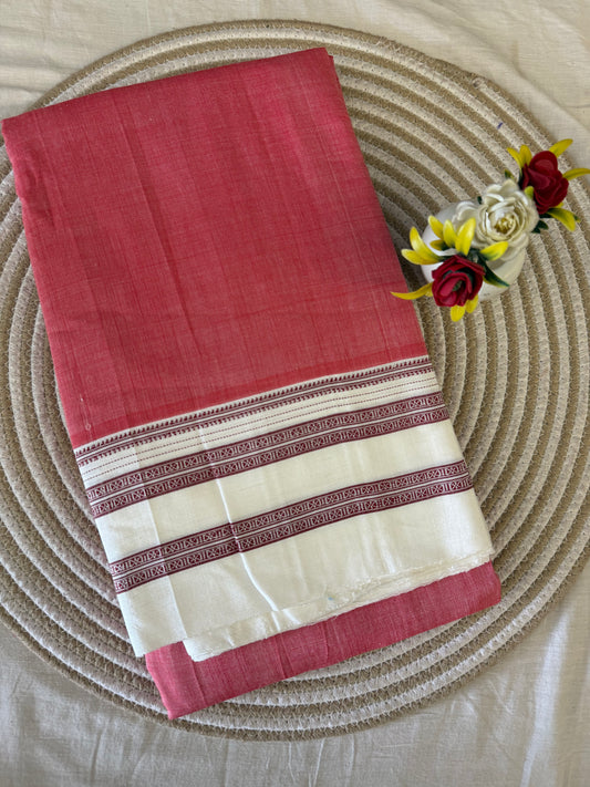 Handloom Gayatri Border ilkal Saree 07