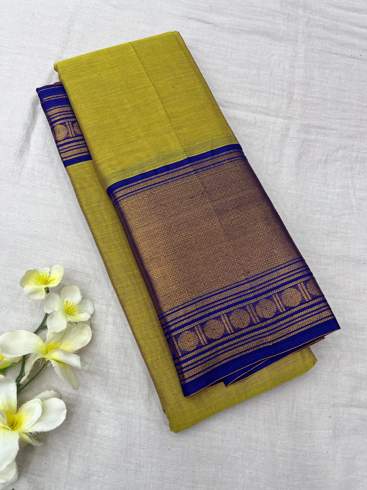 Vijaypura Big Zari Border Saree