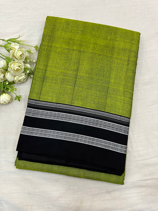 Sneha Green Black Viscose Ilkal Saree