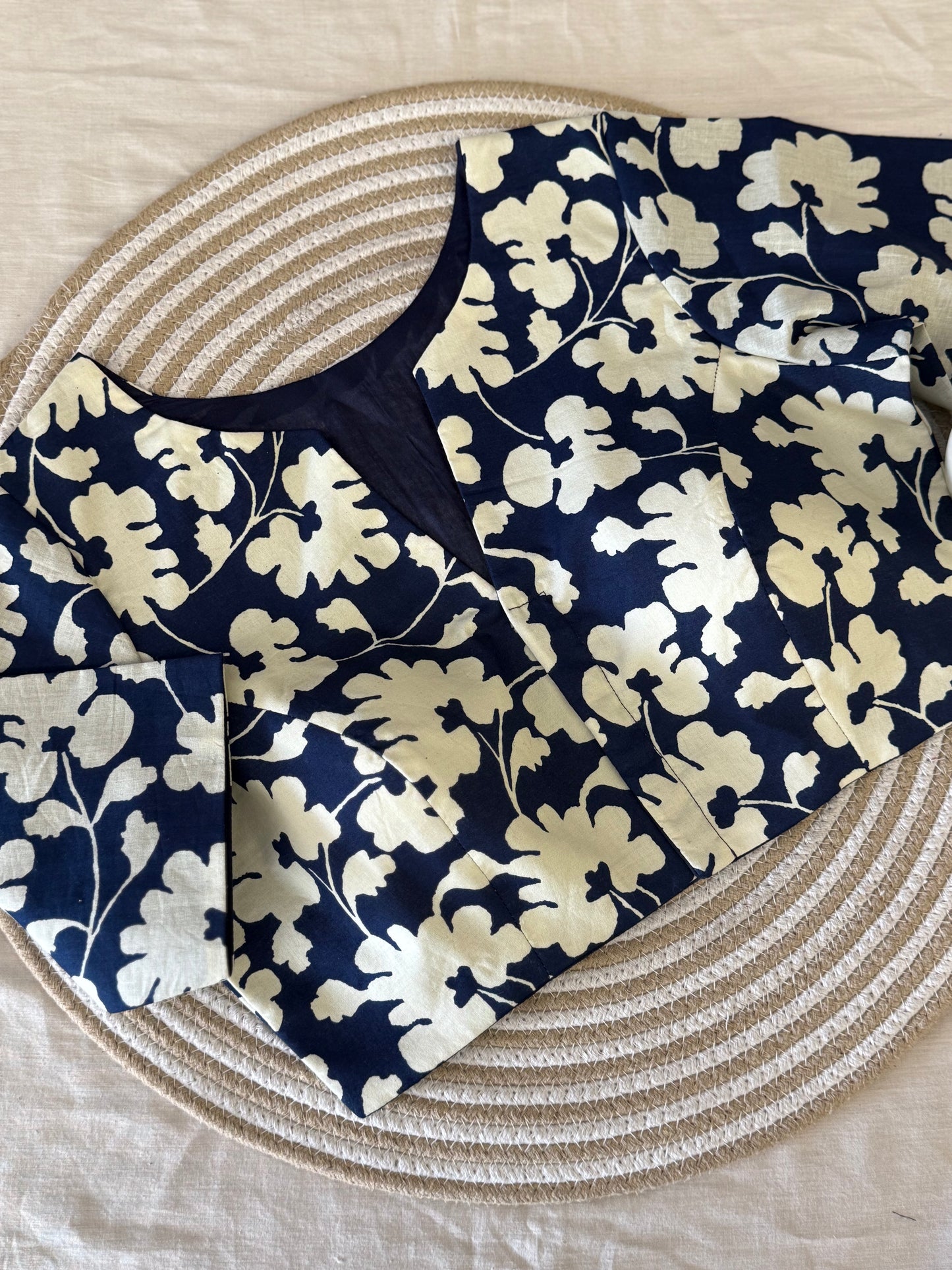 Neelanjana Cotton Elbow Sleeves Blouse