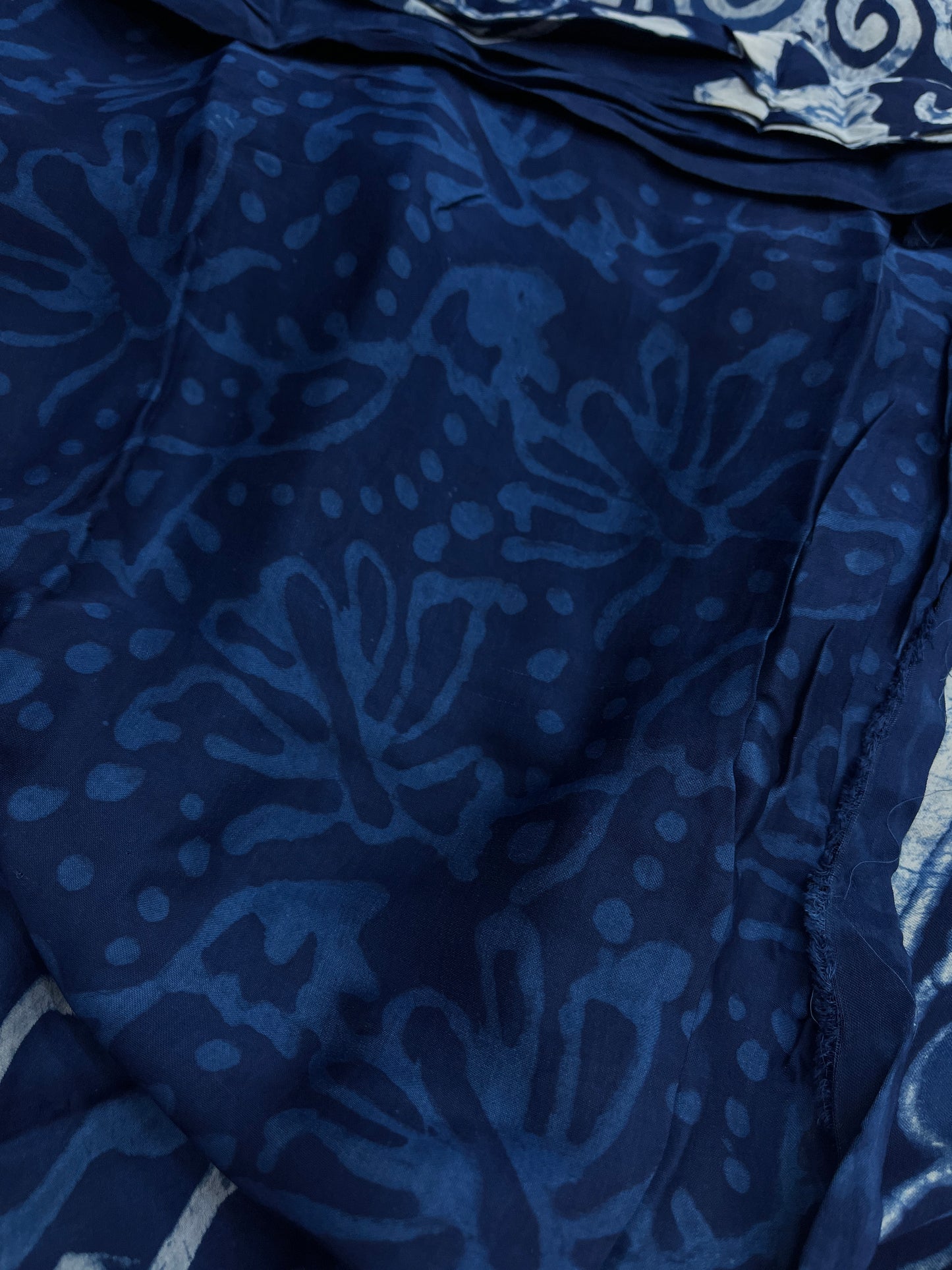 Indigo Modal Silk Saree 2