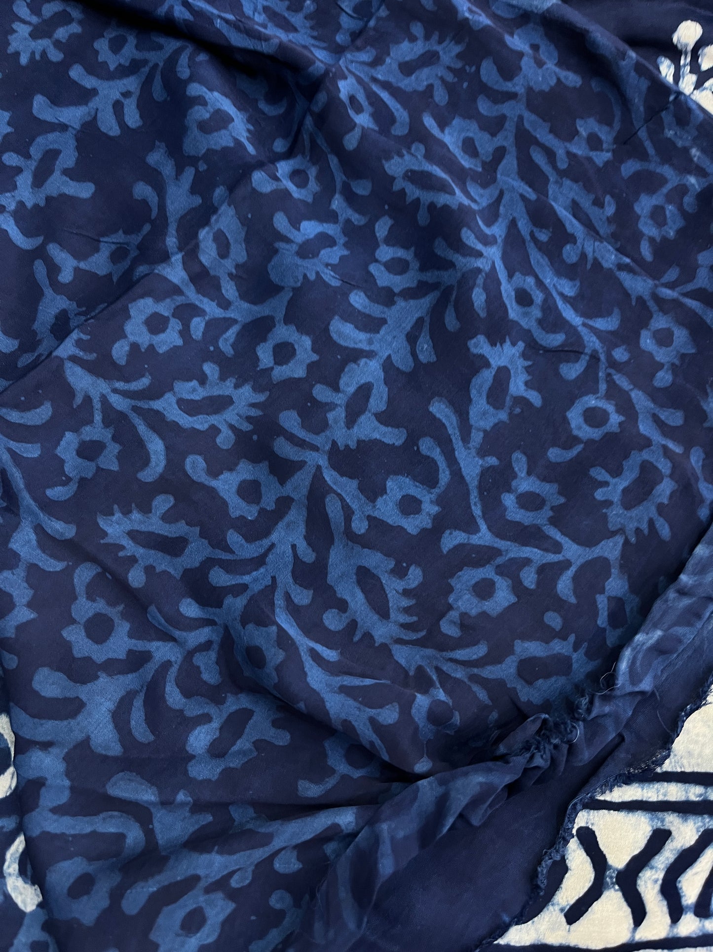 Indigo Modal Silk Saree 16