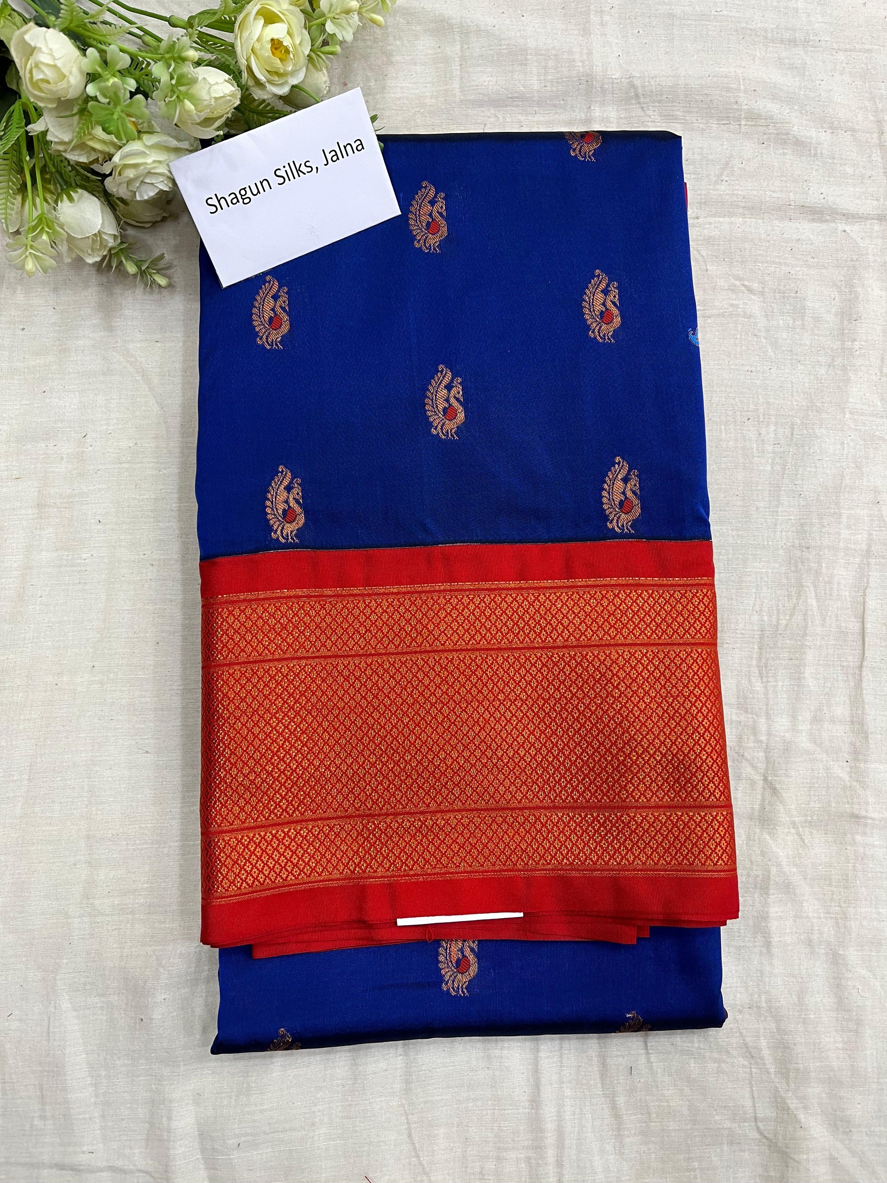 Buy Semi Silk Paithani Saree | Paithanistore