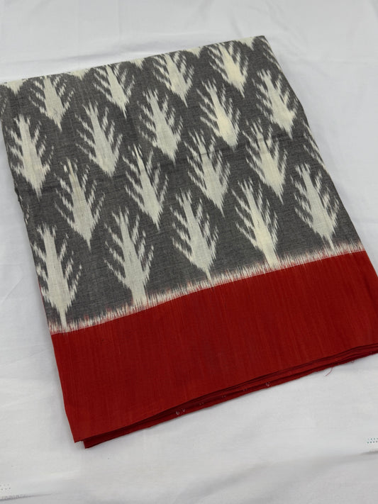 Handloom Single Ikkat Saree 08