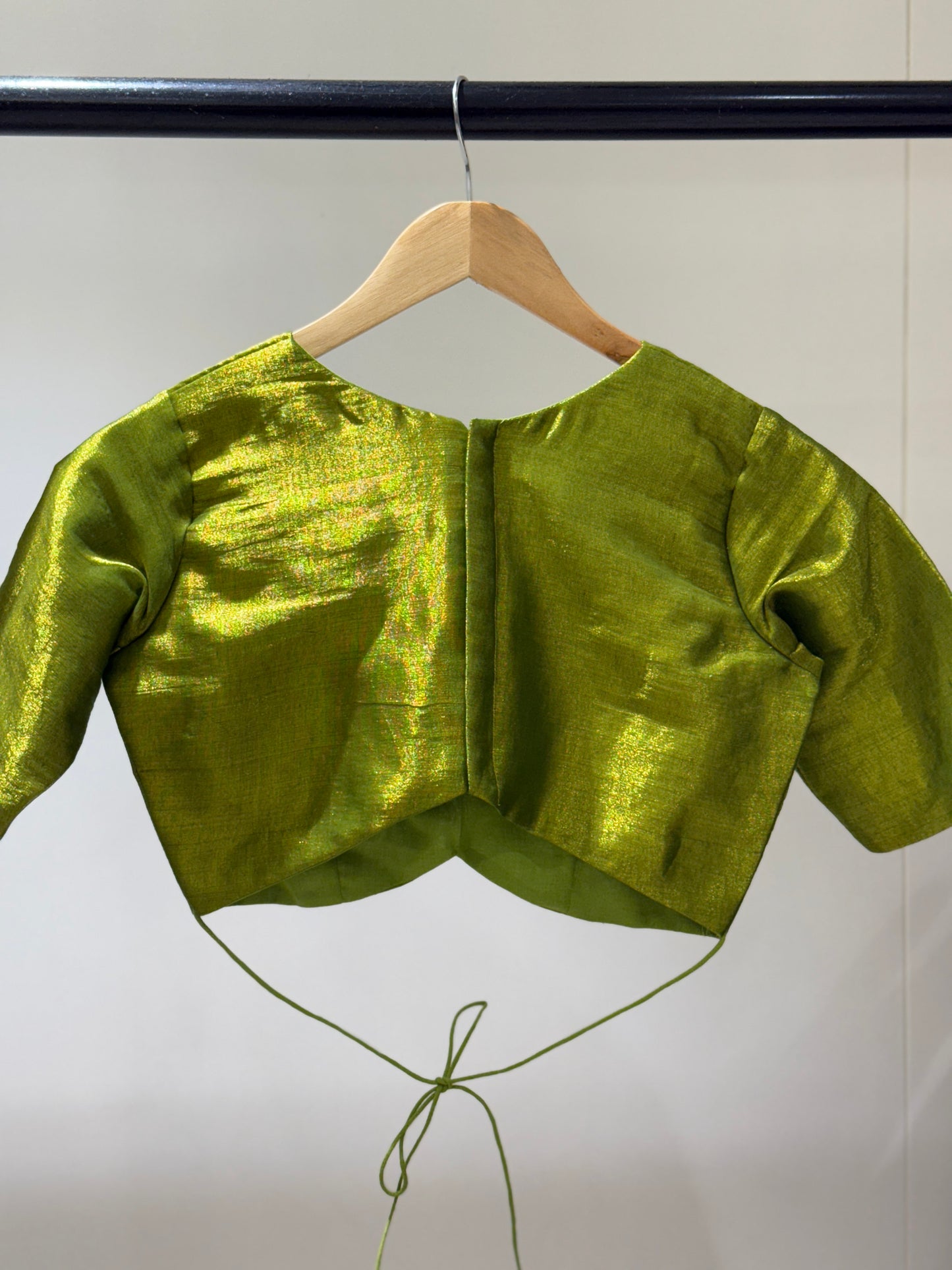 Lyril Butterfly Tissue Mulmul Blouse