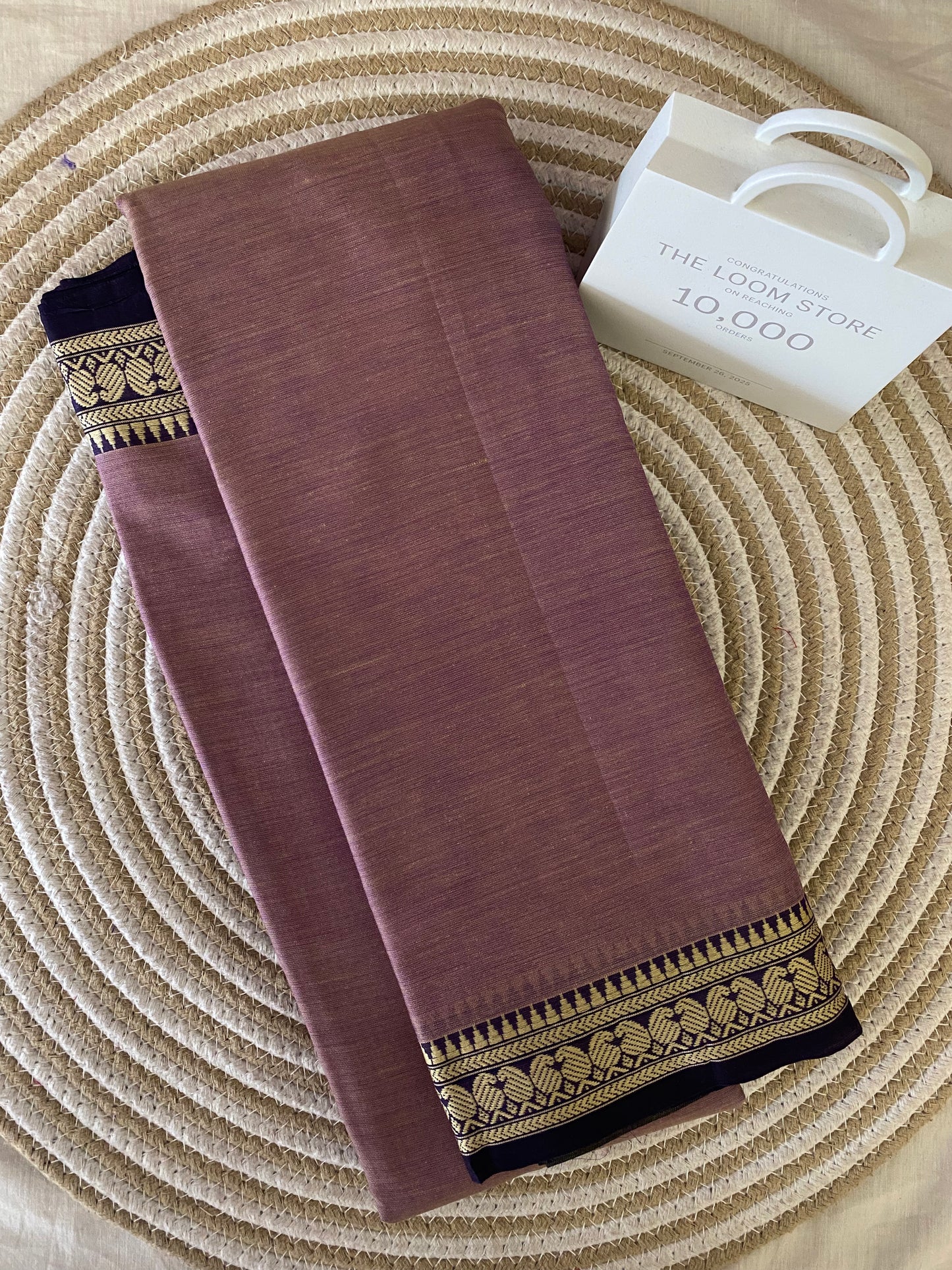 Vijaypura Kairi Border Cotton Saree - 04