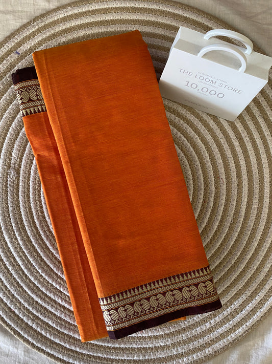 Vijaypura Kairi Border Cotton Saree - 05