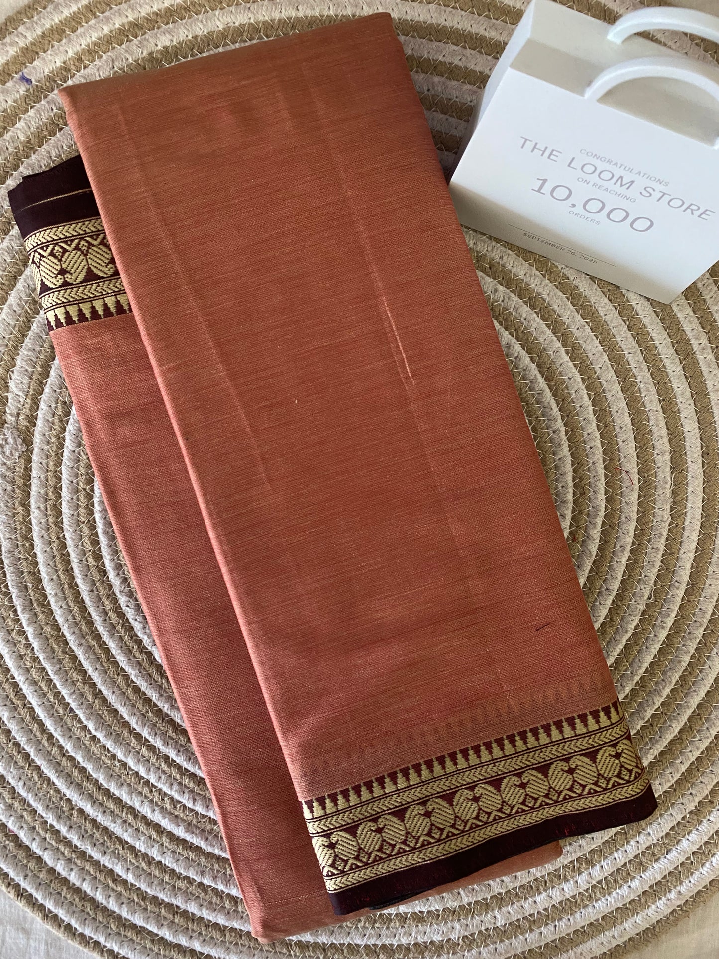 Vijaypura Kairi Border Cotton Saree - 07