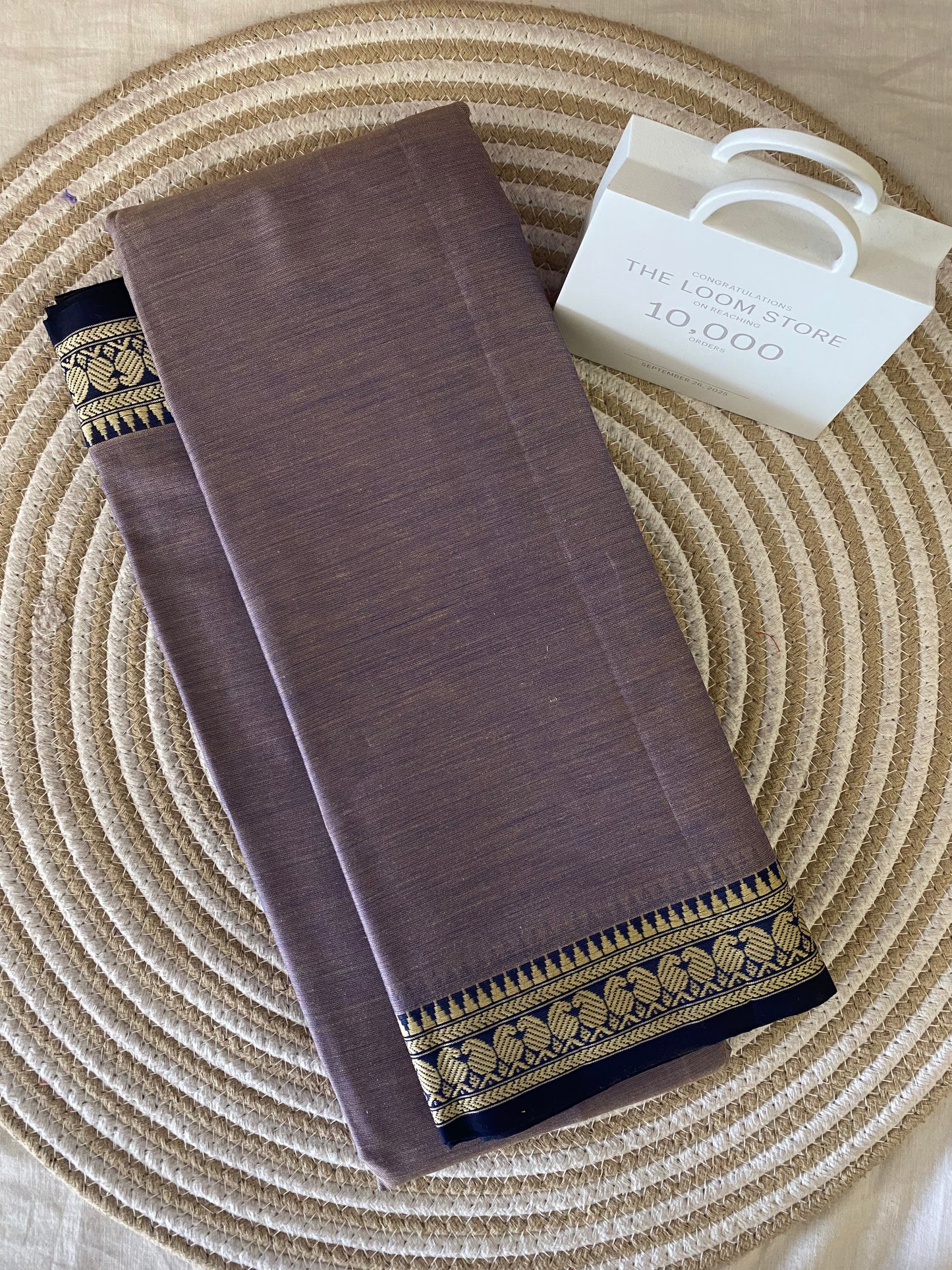 Vijaypura Kairi Border Cotton Saree - 08