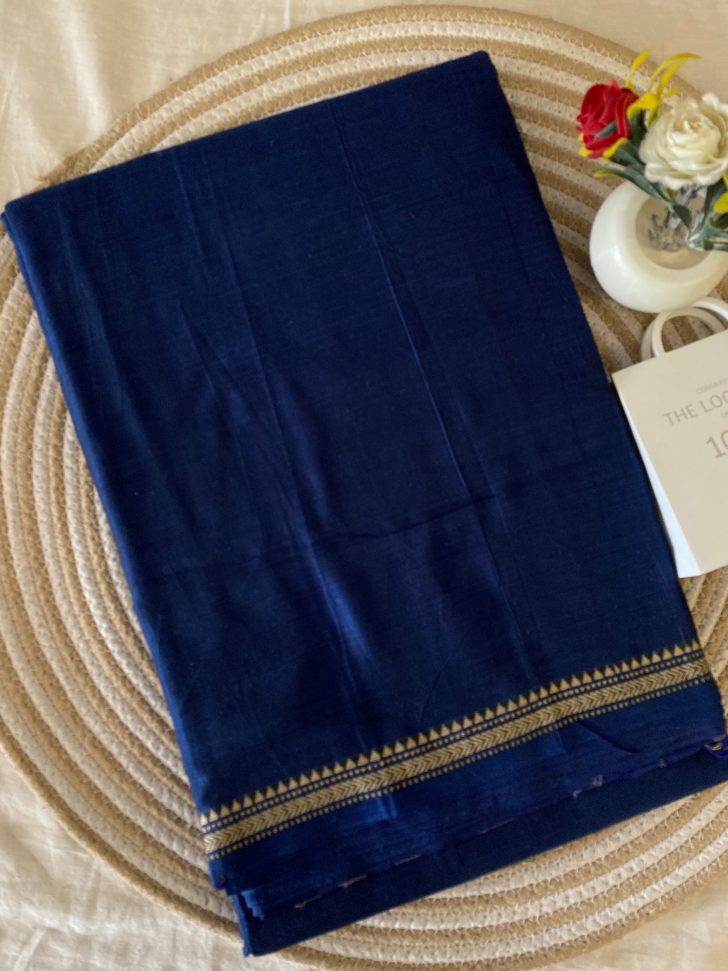 Vijaypura Aari Border Cotton Saree - 17