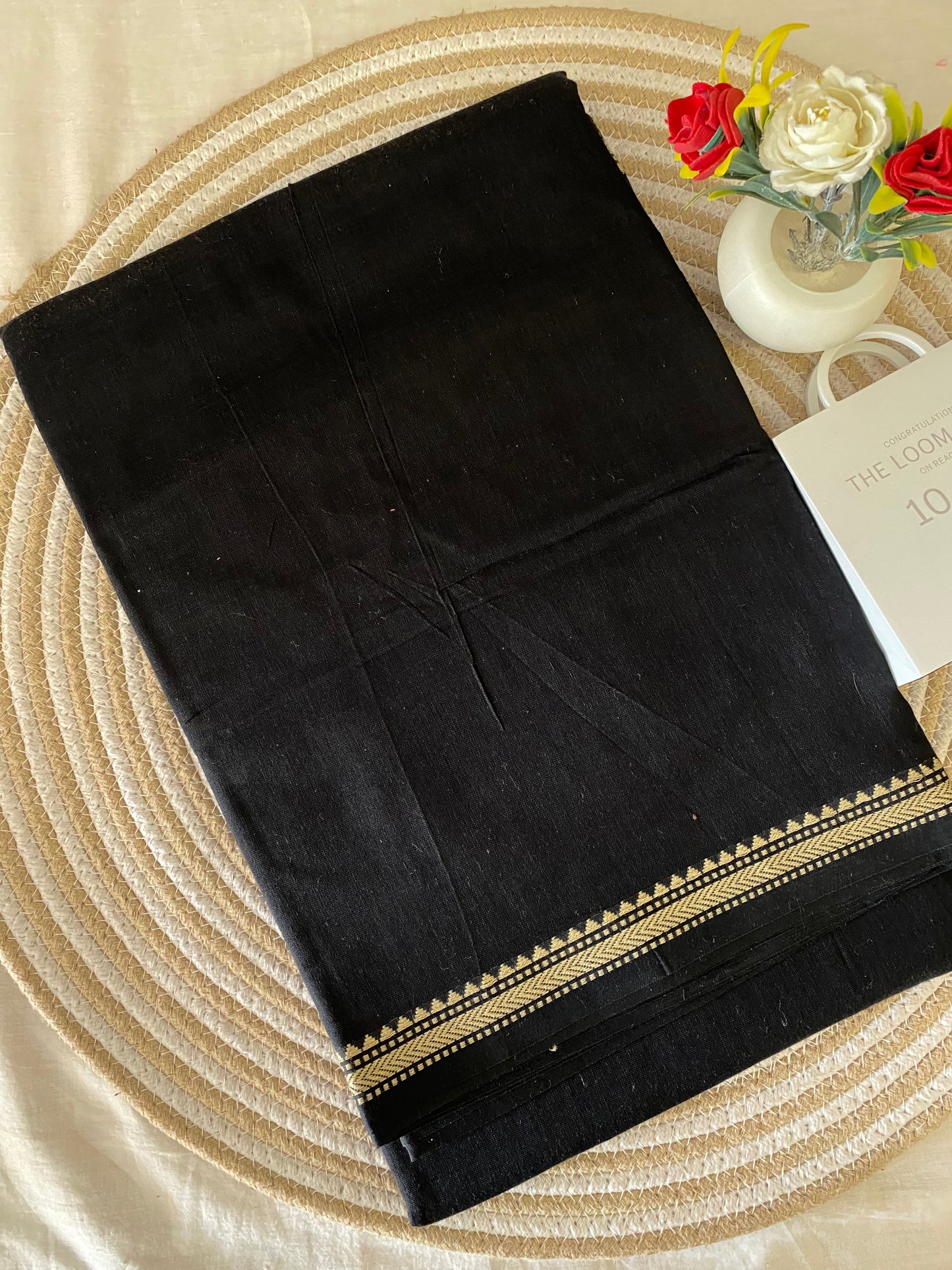 Vijaypura Aari Border Cotton Saree - 27