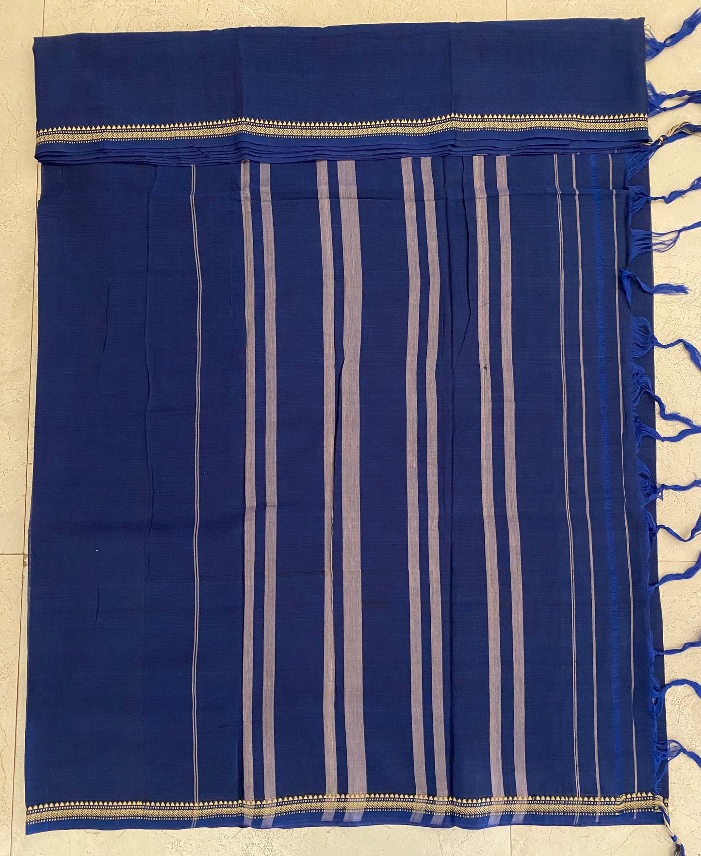 Vijaypura Aari Border Cotton Saree - 17