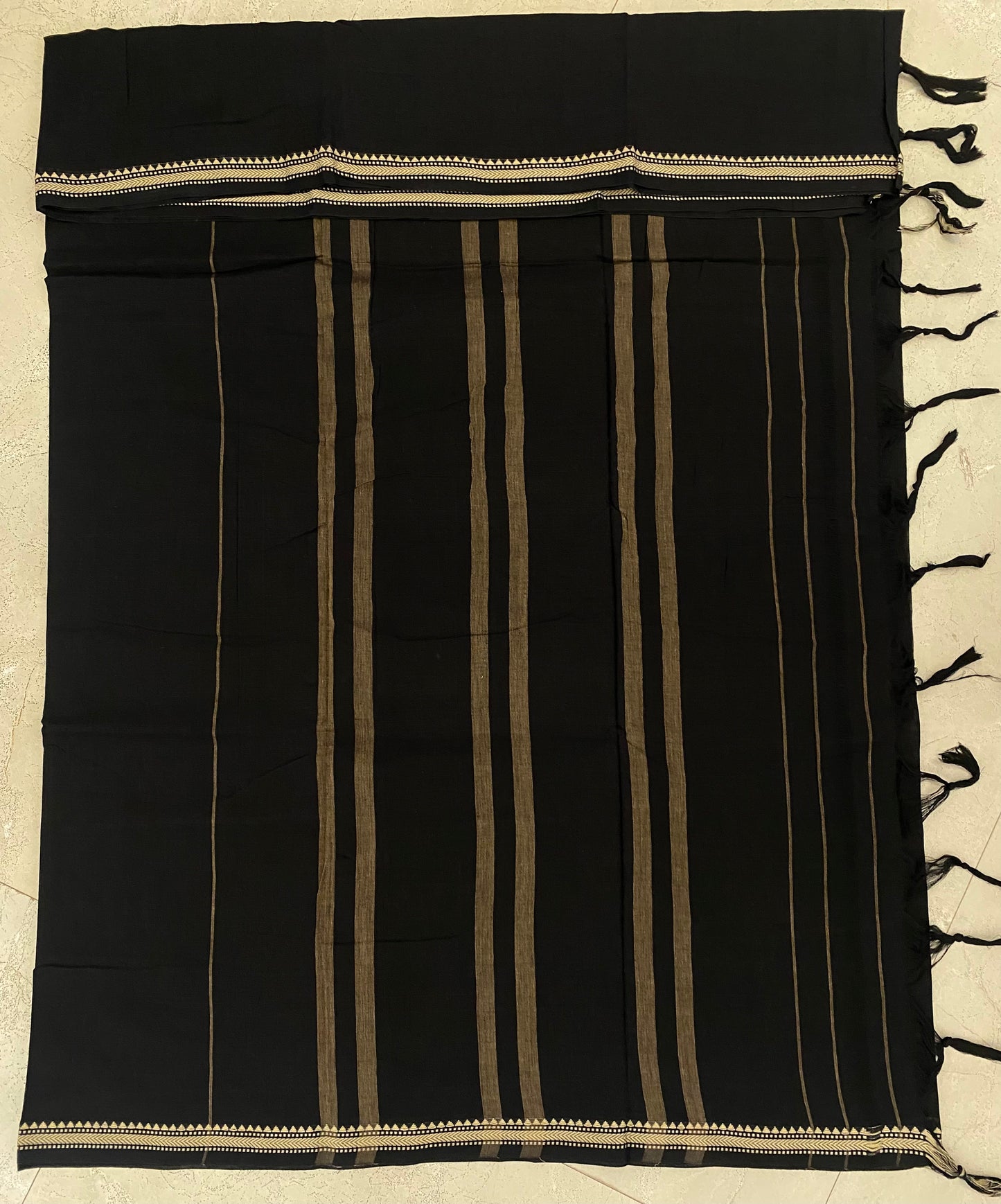 Vijaypura Aari Border Cotton Saree - 27