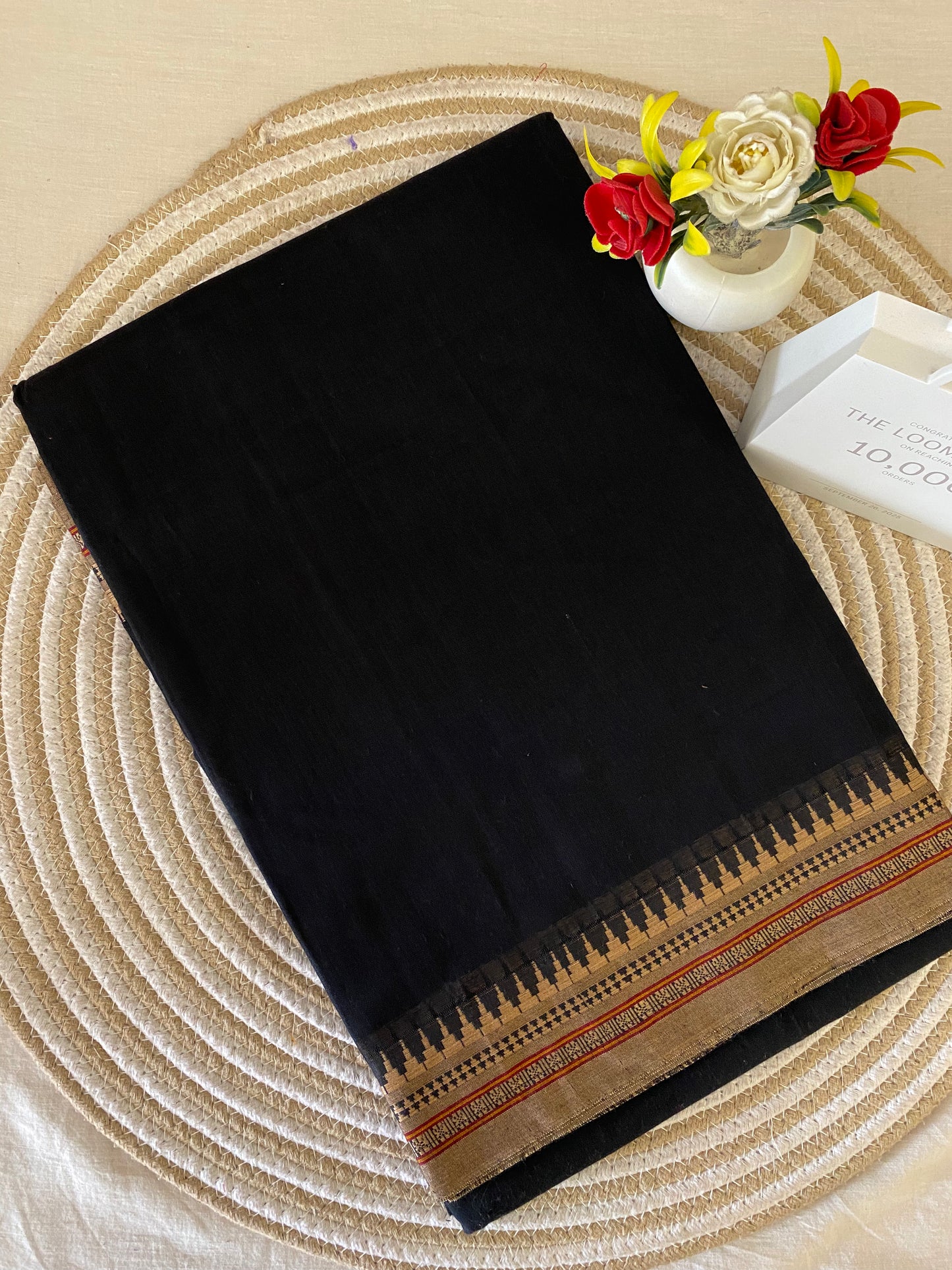 Vijaypura Narayanpet Border Cotton Saree - 05