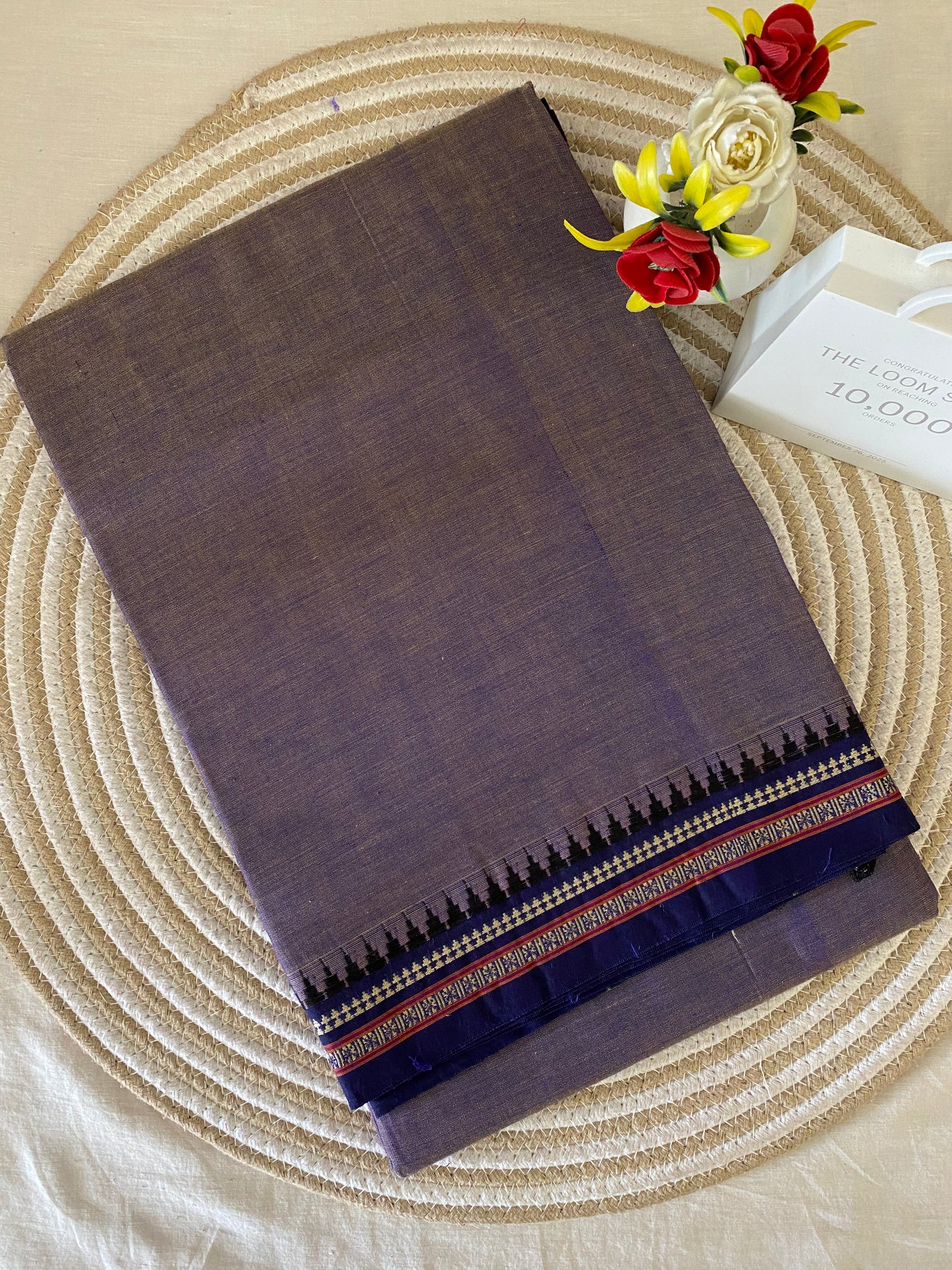 Vijaypura Narayanpet Border Cotton Saree - 07