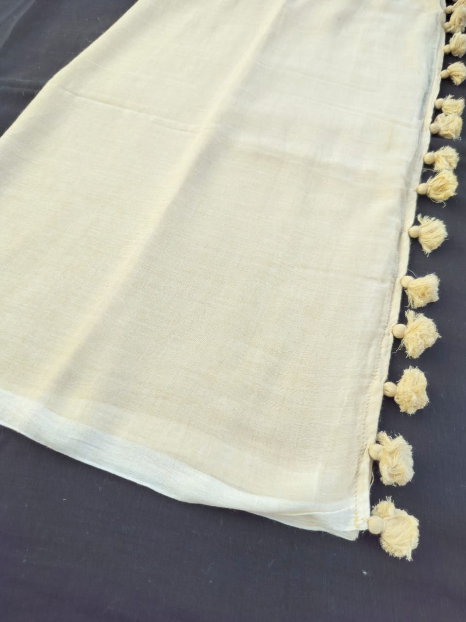 Pearl Mulmul Saree