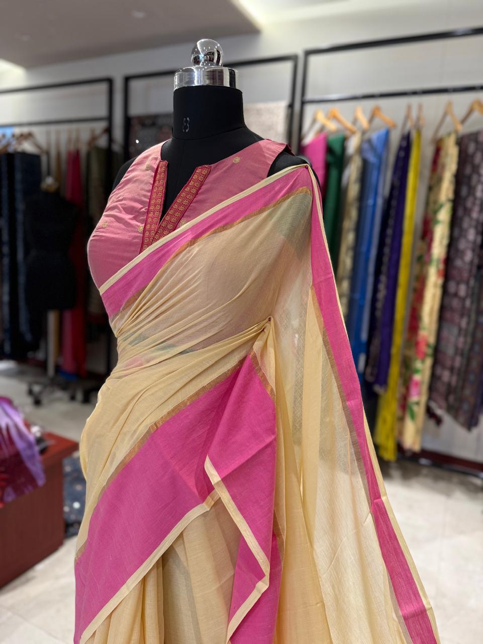 Narayani Butter Yellow Combo Set